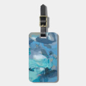 もつれた ラゲッジタグ (正面縦)