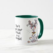 もつれのあなたのチンサルを得ないで下さい! マグカップ (正面右)