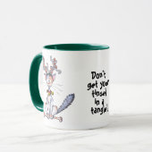 もつれのあなたのチンサルを得ないで下さい! マグカップ (正面左)