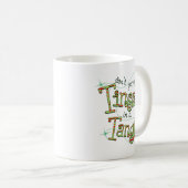 もつれのクリスマスのギフトのあなたのチンサルを得ないで下さい コーヒーマグカップ (正面右)