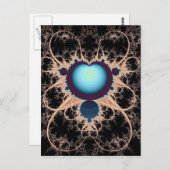 もつれハートはがき ポストカード (正面/裏面)