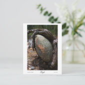 もつれプリント ポストカード (スタンド正面)