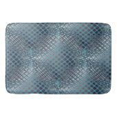もつれ描た魚釣り網のように見えるシアン バスマット (正面)