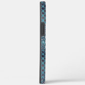 もつれ描た魚釣り網のように見えるシアン Case-Mate iPhoneケース (裏面 / 右)