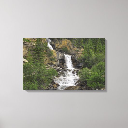 もつれ滝 キャンバスプリント (正面)