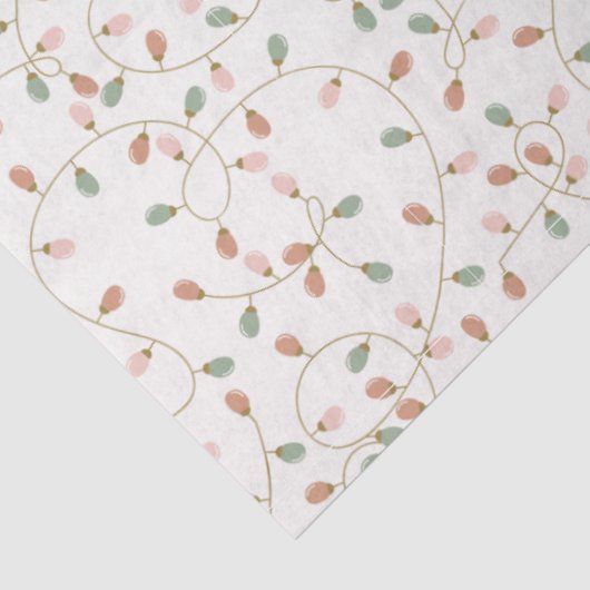 もつれ色のクリスマスライトホワイトクリスマス 薄葉紙 (詳細)