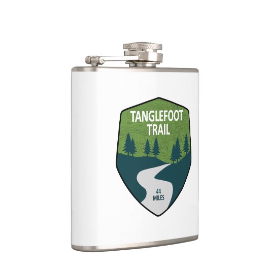 もつれ足跡 フラスク (右)