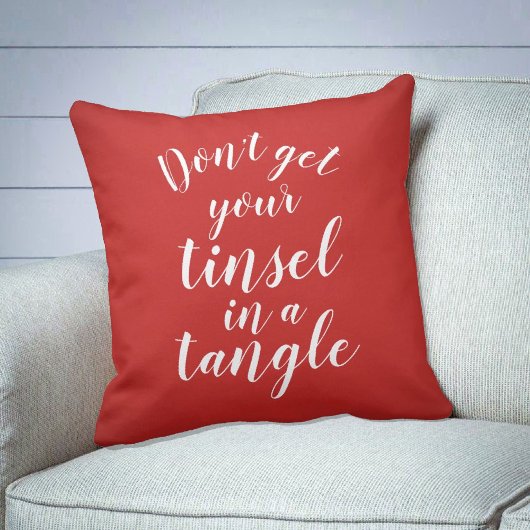 もつれ込んで尻込みをするな クッション