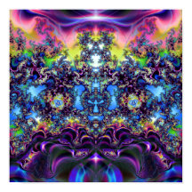 もつれ(12" x 12")アートプリントポスター