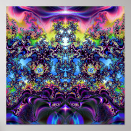 もつれ(12" x 12")アートプリントポスター ポスター