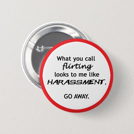 もてあそぶことは悩みの種のように見えます 缶バッジ (正面&裏面)