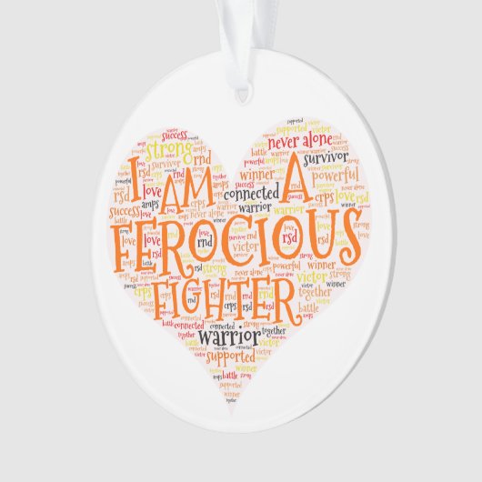 ものすごい戦闘機のクリスマス装飾品 オーナメント (正面)