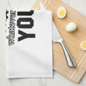 ものは何でもより素晴らしいスコットランドの高地のダンス キッチンタオル (四つ折り)