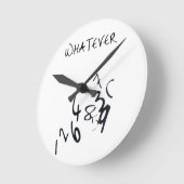 ものは何でも柱時計- ラウンド壁時計 (傾斜)