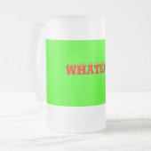 ものは何でも フロストグラスビールジョッキ (正面左)