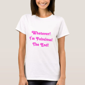 ものは何でも! 私はすばらしいです! 端! Tシャツ