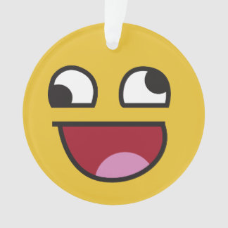 ものは何でも。 笑うemoji オーナメント