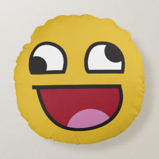 ものは何でも。 emoji ラウンドクッション