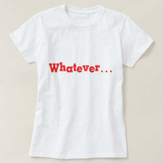 ものは何でも Tシャツ (デザイン正面)