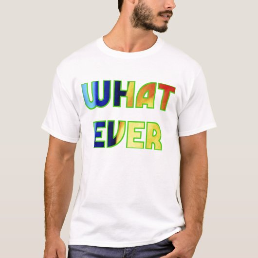 ものは何でも Tシャツ (正面)