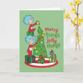 もの１ もの２ メリーなもの ジョリーなもの カード (黄色い花)