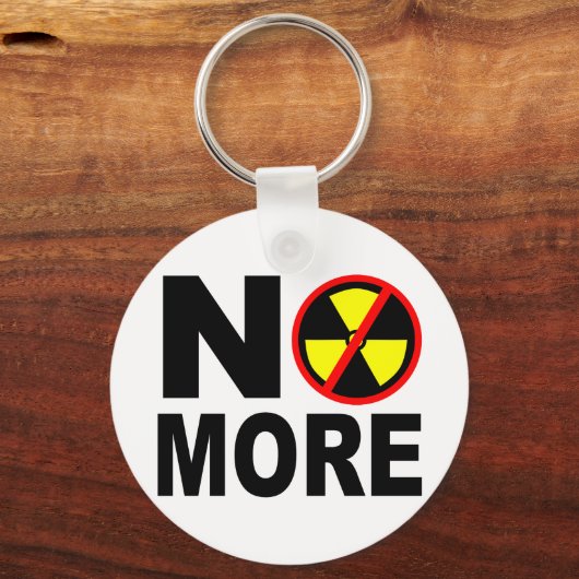 もはやアンチ核のスローガンはない キーホルダー (正面)