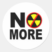 もはやアンチ核抗議のスローガンではない ラウンドシール (正面)