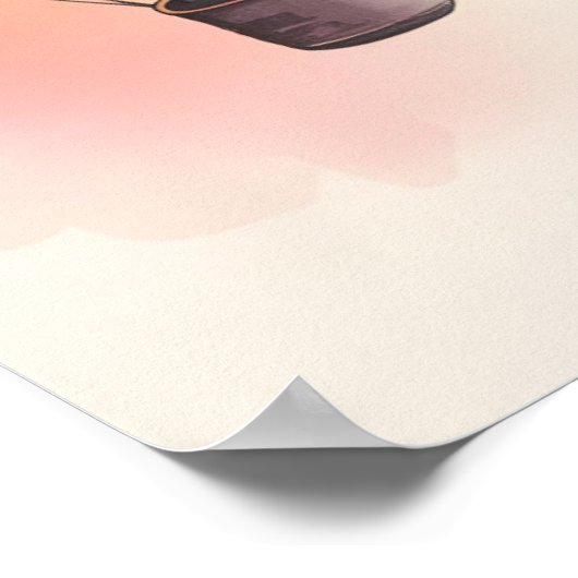 もはやローマ人への手紙第6章18節 ポスター (角)