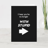 もはや愚かと カード (正面)