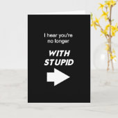 もはや愚かと カード (黄色い花)