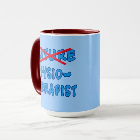 もはや未来の物理療法家 マグカップ (正面左)