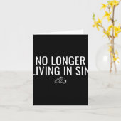 もはや罪の新婦の結婚おもしろいに住んでいない カード (黄色い花)