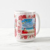 もふもふと明るいクリスマス コーヒーマグカップ (正面右)