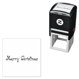 もふもふと明るいクリスマス セルフインキングスタンプ