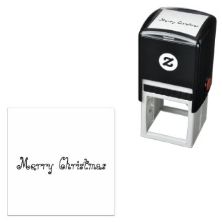 もふもふと明るいクリスマス セルフインキングスタンプ