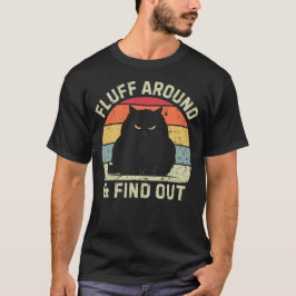 もふもふに囲まれて楽しもう Tシャツ