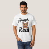 もふもふは実在する かわいい猫Tシャツ Tシャツ (正面フル)