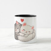 もふもふ子猫ラブマグ マグカップ (中央)