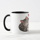 もふもふ子猫ラブマグ マグカップ (左)