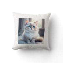 「もふもふ猫の昼寝 - かわいい子猫のスロー枕」