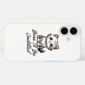 "もふもふ猫のiPhoneケース 愛を込めて" Case-Mate iPhoneケース (裏面 (横))