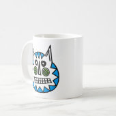 もふもふ猫 コーヒーマグカップ (正面左)