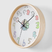 もふ時計 壁時計 (傾斜)