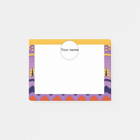 もみおよび波 ポストイット (正面)