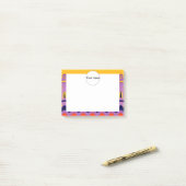 もみおよび波 ポストイット (デスク上)