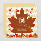 もみじの夕食会 招待状 (正面/裏面)