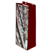 もみじの日本の雪 –  ワインギフトバッグ (正面アングル)