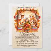 もみじの木の仲間たちと過ごす感謝祭 招待状 (正面)