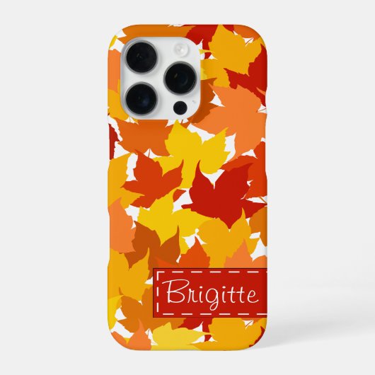 もみじの紅葉 iPhoneケース (裏面)
