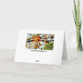 もみじの美しい秋の恵み カード (裏面)